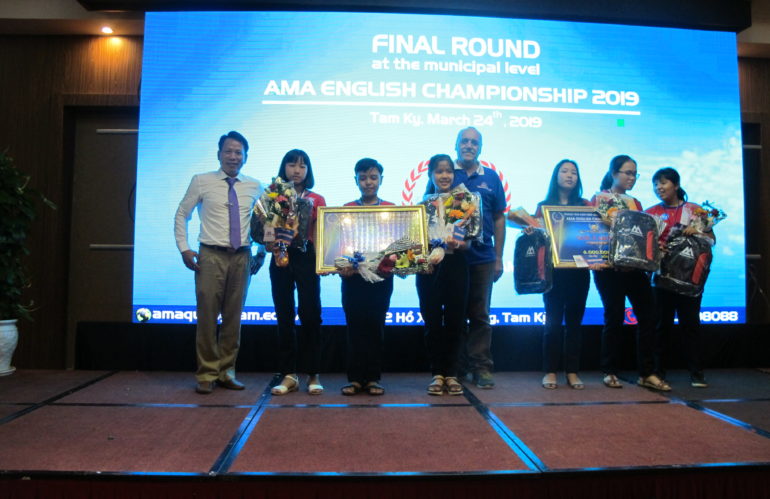 Học sinh Quảng Nam đăng quang tại VÒNG CHUNG KẾT cấp Thành phố AMA English Championship 2019